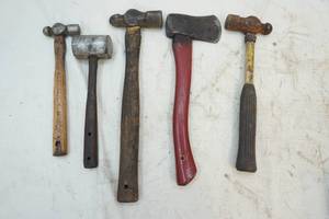 lot 207 image: hammers and hatchet
