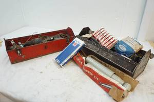 lot 227 image: tool boxes