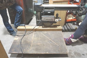 lot 271 image: radial arm saw
