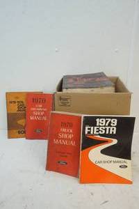 lot 395 image: 1970s Ford service and repair manuals
