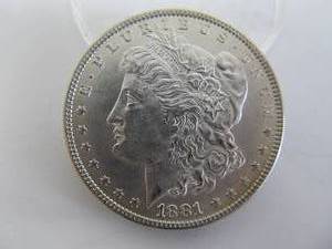 1881 Morgan Silver Dollar - Uncirculated