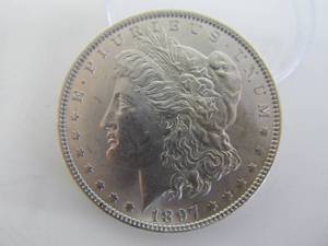 1897 Morgan Silver Dollar - Uncirculated