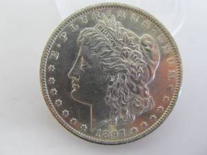 1897 S Morgan Silver Dollar - Uncirculated