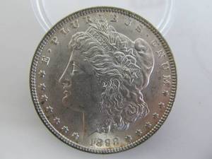 1898 Morgan Silver Dollar - Uncirculated