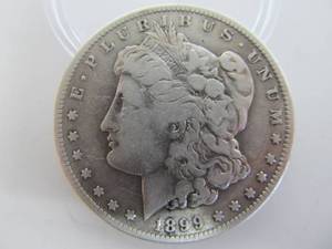 1899 S Morgan Silver Dollar - F