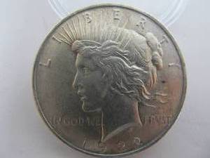 1922 Silver Peace Dollar - Uncirculated