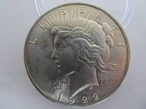 1922 Silver Peace Dollar - Uncirculated