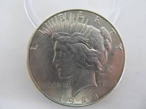 1928 S Silver Peace Dollar - Uncirculated