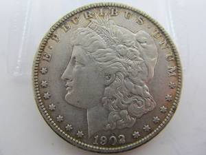 1902 O Morgan Silver Dollar - AU