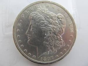 1897 S Morgan Silver Dollar