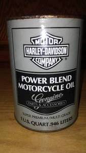lot 7 image: Harley Davidson Power Blend Motorcycle Oil