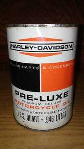 lot 9 image: Harley Davidson Pre-Luxe Motorcycle Oil