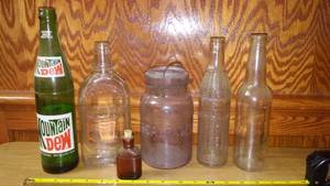 lot 51 image: Bottles, Seal Fast, Nehi, Dew, DuBouchett and More.