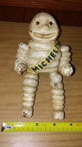 lot 69 image: Vintage Cast Michelin Man. RARE