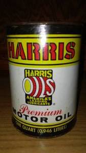 lot 89 image: Harris Oils Motor Oil