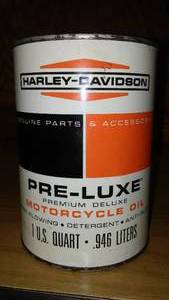 lot 96 image: Harley Davidson Motorcycle Oil