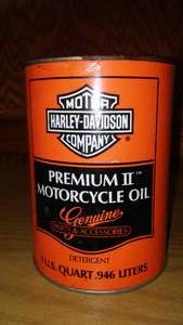lot 97 image: Harley Davidson Motorcycle Oil