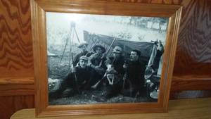 lot 111 image: Vintage Hunting Camp Photograph