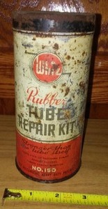 lot 118 image: Whiz Rubber Tube Repair Kit.