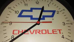 lot 161 image: Chevrolet Clock