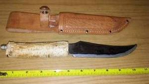 lot 216 image: Custom Designed Knife