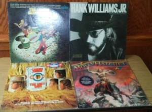 lot 280 image: (4) Albums, Guess Who, Archies, Molly Hatchet, and Hank Williams Jr.
