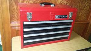 lot 747 image: Craftsman Drawer Toolbox  Excellent