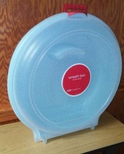 lot 759 image: Wreath Storage Box  Sterlite
