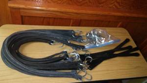 lot 771 image: Rubber Tarp Straps  Some New.