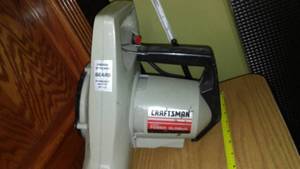 lot 780 image: Sears Craftsman  HP Blower