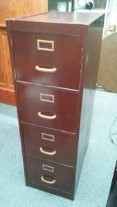 lot 793 image: Oak File Cabinet.