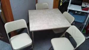 lot 795 image: Samsonite Card Table Set.