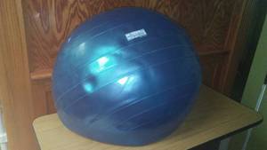 lot 838 image: Resist-a-Ball R65R Exercise, inflates to full.