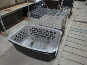 2 Large Dog kennels