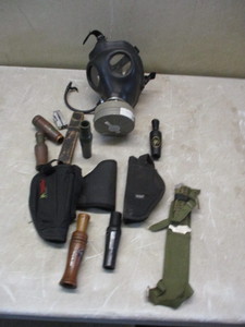 Gas Mask Calls and Holsters