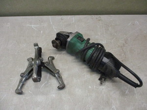 Hitachi Grinder and Gear Puller