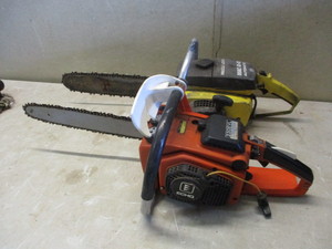 Echo and McCullough Chainsaws