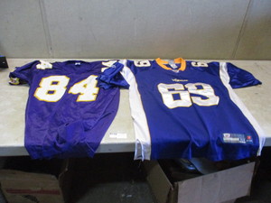 Vikings Moss and Allen Jerseys