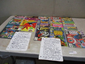 Marvel Comics Spiderman Ironman Thor Punisher