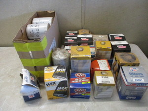 New Oil and Fuel Filters
