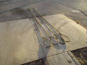 4 cable style industrial lifting slings