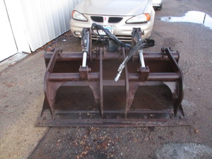 Skidloader Bobcat Grapple