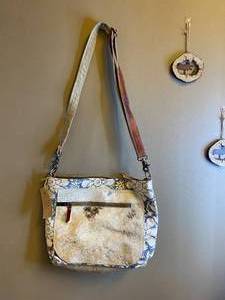 COWHIDE PURSE