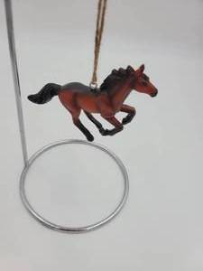 CHRISTAMS HORSE ORNAMENT