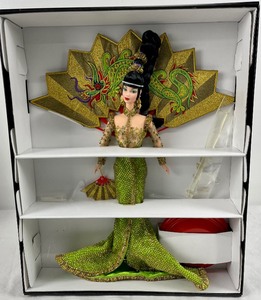 lot 71 image: Bob Mackie Barbie Collection Fantasy Goddess of Asia- In Box, Includes Lithograph