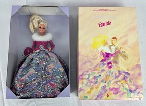lot 76 image: 4 Ballet Barbies - Ballroom Beauties Starlight Waltz & Midnight Waltz, The Nutcracker Marzipan & Sugar Plum Fairy