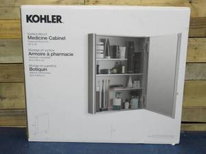 lot 10 image: Kohler 20 x 24 medicine cabinet