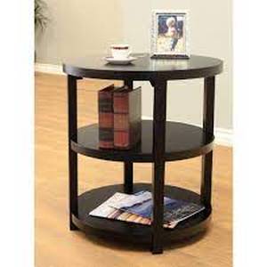 lot 35 image: Homecraft Furniture Newbury Black End Table