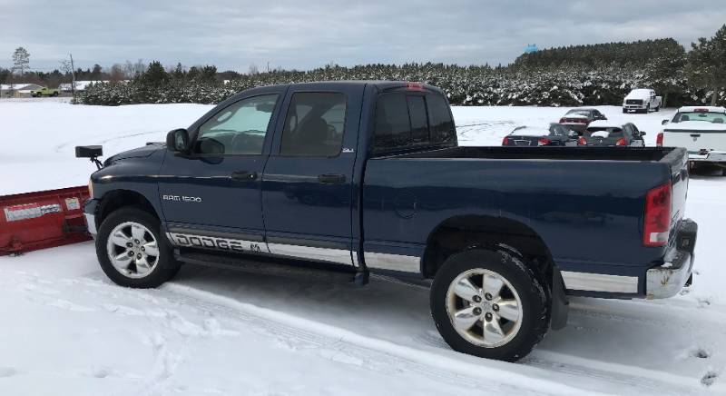 2002 Dodge Ram 1500 SLT 4x4 w Plow