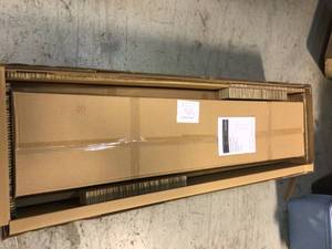 Ready-to-Assemble 24-Gauge Steel Freestanding Garage Cabinet in Red (30 in. W x 72 in. H x 18 in. D) by Husky Customer Returns See Pictures